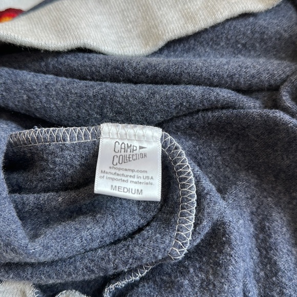 EUC Camp Collection Telluride Retro Striped Sweatshirt 🌈 😎 - Picture 7 of 8